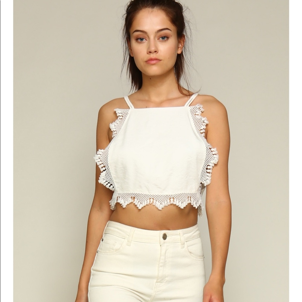 Line  + dot top! Never worn with tags